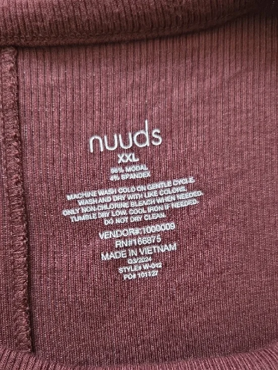 nuuds Slinky Rib Long Sleeve - Picture 2 of 2